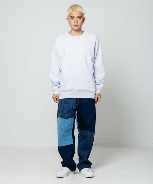 TWO TONE BACKSIDE OG CREWNECK SWEAT（スウェット）｜XLARGE
