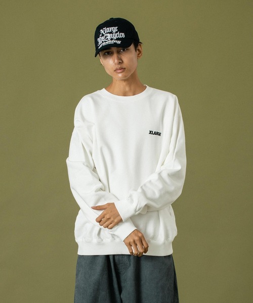 トップス TWO TONE BACKSIDE OG CREWNECK SWEAT TWO TONE BACKSIDE OG CREWNECK SWEAT（スウェット）｜XLARGE