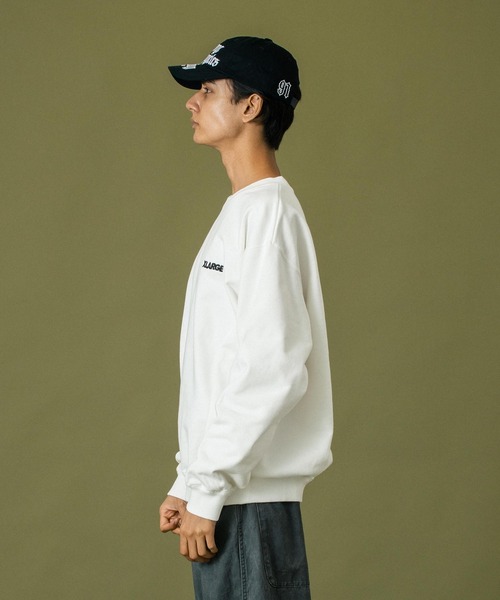 TWO TONE BACKSIDE OG CREWNECK SWEAT（スウェット）｜XLARGE