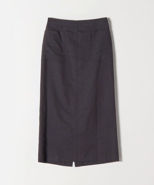 SHIPS any（シップス エニィ）の「SHIPS any:〈ウォッシャブル〉フロント ポケット スカート◇（スカート・レディース・ホワイト/チャコールグレー/レンガ・38/36）」の12枚目の写真