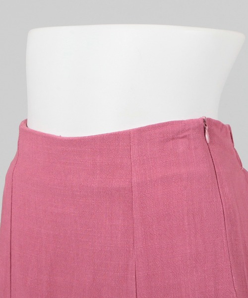 Julia Boutique（ジュリアブティック）の「リネンマーメイドスカート/22113（スカート・レディース・ブラック/ピンク/オレンジ系/ベージュ/イエロー・ONE）」の20枚目の写真