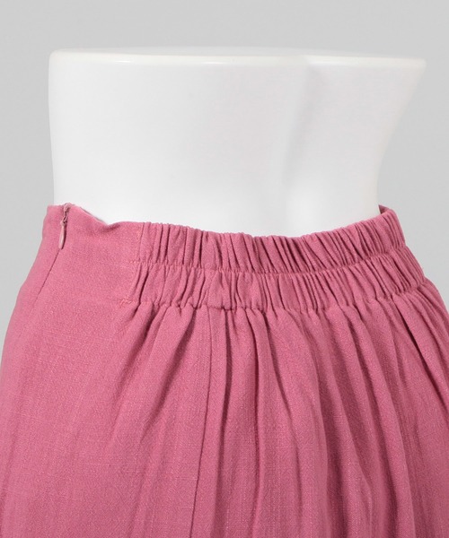 Julia Boutique（ジュリアブティック）の「リネンマーメイドスカート/22113（スカート・レディース・ブラック/ピンク/オレンジ系/ベージュ/イエロー・ONE）」の21枚目の写真