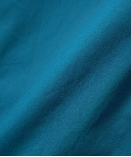 BRICK & SONS(ブリックアンドサンズ)の「リラックスバックプリーツシャツ<スチールブルー>(シャツ/ブラウス・メンズ・ブルーグリーン・LL/S/M/L)」の9枚目の写真