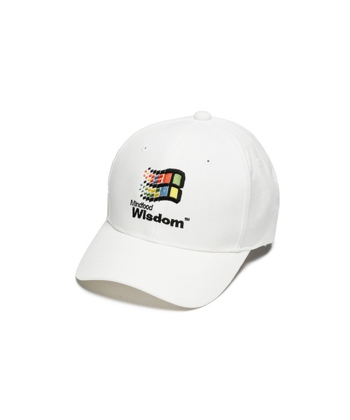 DOUBLE CHEESEBURGER(ダブルチーズバーガー)の「ダブルチーズバーガー キャップ -Mind food- / DOUBLE CHEESEBURGER Cap -Mind food-(キャップ・メンズ・ホワイト/ブラック・FREE)」の1枚目の写真