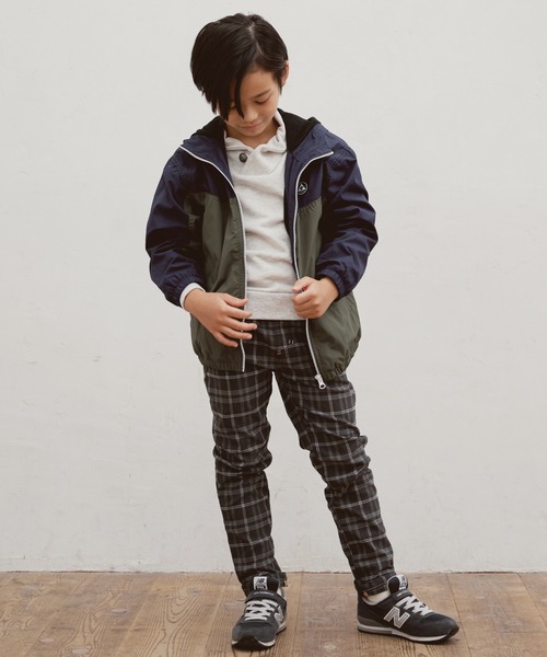 GERRY(ジェリー)の「【キッズ】GERRY ジェリー 切り替えマウンテンパーカー(110~160cm)(マウンテンパーカー・キッズ・ダークグリーン/ベージュ・110/120/130/140/150/160)」の15枚目の写真