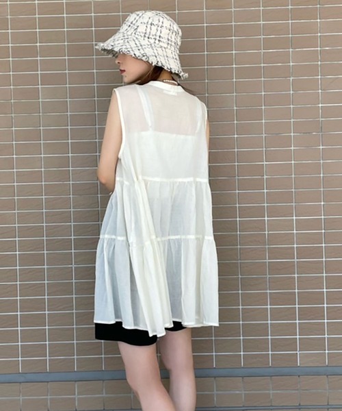 FREE'S MART（フリーズマート）の「◆ツイードハット（ハット・レディース・ブラック系その他/ホワイト系その他/ブラック/ホワイト系その他2・ﾌﾘ-）」の7枚目の写真