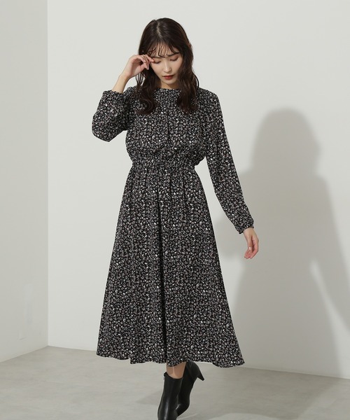 セール ブランド古着 長袖ワンピース ワンピース Natural Beauty Basic ナチュラルビューティーベーシック のファッション通販 Zozoused