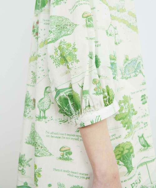 FRAPBOIS（フラボア）の「ワンダー ワンピース（シャツワンピース・レディース・ブラック/グリーン・0/1）」の21枚目の写真