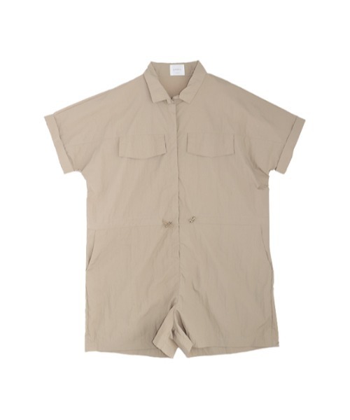 AMAIL(アマイル)の「Casual midy coverall(サロペット/オーバーオール・レディース・ブラック/ベージュ・FREE)」の16枚目の写真