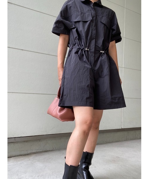 AMAIL(アマイル)の「Casual midy coverall(サロペット/オーバーオール・レディース・ブラック/ベージュ・FREE)」の19枚目の写真