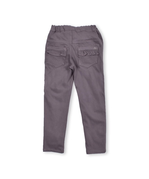 BeBe（ベベ）の「BeBe/ストレッチ ツイル リボン パンツ (80~150cm)（チノパンツ・キッズ・ブラウン・140/150/110/120/130/80/100/90）」の5枚目の写真