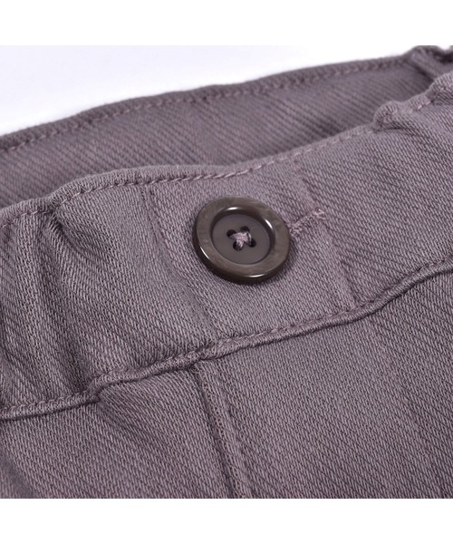 BeBe（ベベ）の「BeBe/ストレッチ ツイル リボン パンツ (80~150cm)（チノパンツ・キッズ・ブラウン・140/150/110/120/130/80/100/90）」の7枚目の写真