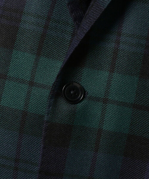 BEAMS F EASY MALLALIEUS ブラックウォッチ ジャケット 【WIDE SLACK