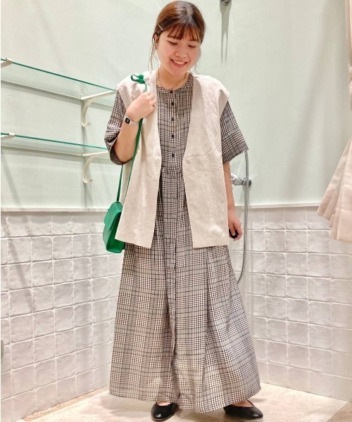 studio CLIP（スタディオクリップ）の「綿麻ベスト（ベスト）」 - WEAR