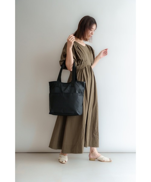 LYFT ブラック トートバッグ ナイロンツイル 黒 cronos veatm STAFF STYLING｜THE SHOP YOHJI YAMAMOTO