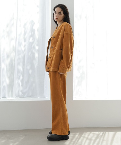 LAKOLE（ラコレ）の「12GラクーンウールVネックプルオーバー / 281672