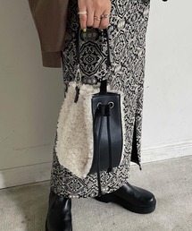 PAGEBOY | ボアMIXバッグ(ショルダーバッグ)