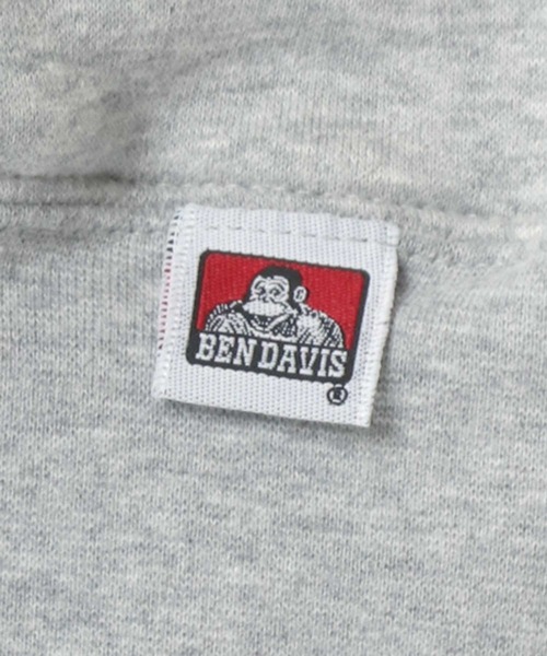 BEN DAVIS(ベンデイビス)の「BEN DAVIS/ベンデイビス ビッグシルエット ヘビーウェイト 裏起毛 ワンポイント刺繍 ハーフジップ スウェット トレーナー プルオーバー(スウェット・メンズ・ダークグリーン/ダークブラウン/オートミール/ブルーグリーン/チャコール・M/L/XL)」の6枚目の写真