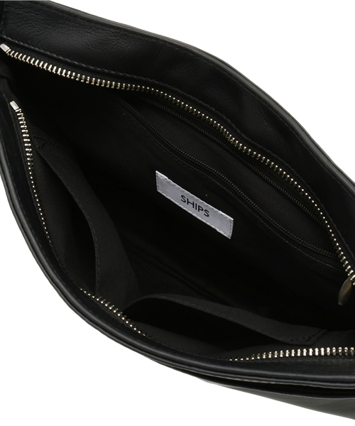 SHIPS（シップス）の「SCO: レザー ショルダーバッグ（ショルダーバッグ・メンズ・ブラック/キャメル/ブラウン・ONE SIZE）」の5枚目の写真