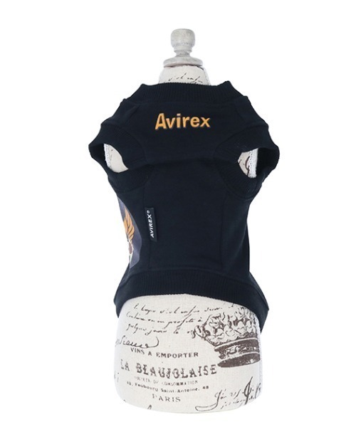 AVIREX（アヴィレックス）の「AVIREX/クルースウェット・カウボーイオブザスカイ（ペットウェア・メンズ・ホワイト/ブラック・XS/S/M/3M/3L/3S/L/2L）」の12枚目の写真