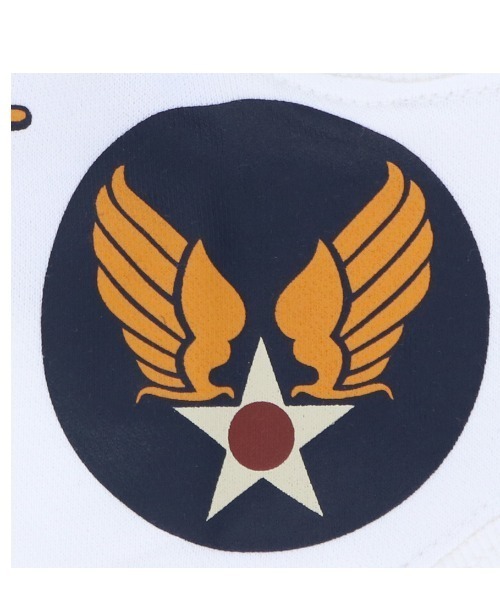 AVIREX（アヴィレックス）の「AVIREX/クルースウェット・カウボーイオブザスカイ（ペットウェア・メンズ・ホワイト/ブラック・XS/S/M/3M/3L/3S/L/2L）」の3枚目の写真