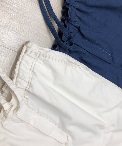 KIIT(キート)の「KIIT キート / FRINGE EASY SHORTS フリンジイージーショーツ(セットアップ) / KIO-P93-009(チノパンツ・メンズ・オフホワイト/ワンウォッシュ・2/1/3)」の5枚目の写真
