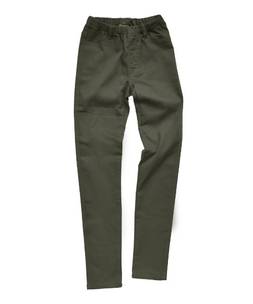 zootie（ズーティー）の「ももきもう 裏起毛パンツ（その他パンツ・レディース・ベージュ/ブラック/ピンク/ブルー/イエロー/グリーン/ライトインディゴブルー/チャコール/インディゴブルー/オリーブ・3L/LL/L/S/M）」の14枚目の写真