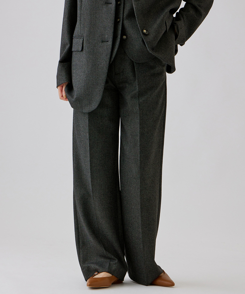 journal standard L'essage（ジャーナルスタンダードレサージュ）の「ツィードパンツ（その他パンツ・レディース・チャコールグレー/ブラウン・36/38）」の7枚目の写真