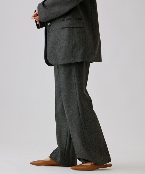 journal standard L'essage（ジャーナルスタンダードレサージュ）の「ツィードパンツ（その他パンツ・レディース・チャコールグレー/ブラウン・36/38）」の8枚目の写真
