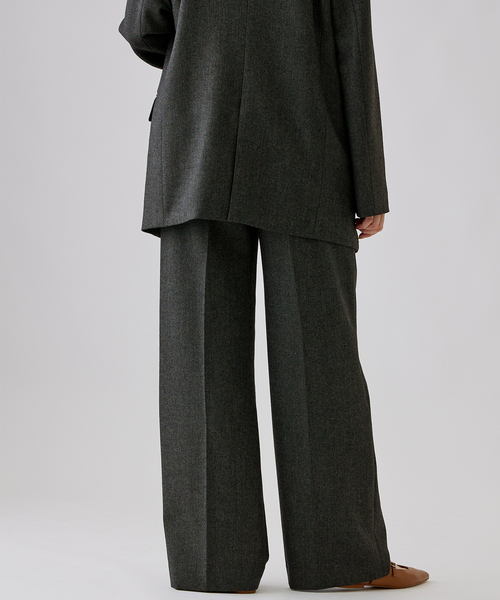 journal standard L'essage（ジャーナルスタンダードレサージュ）の「ツィードパンツ（その他パンツ・レディース・チャコールグレー/ブラウン・36/38）」の9枚目の写真