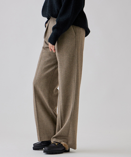 journal standard L'essage（ジャーナルスタンダードレサージュ）の「ツィードパンツ（その他パンツ・レディース・チャコールグレー/ブラウン・36/38）」の14枚目の写真