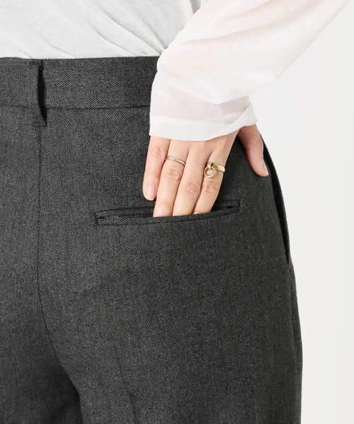 journal standard L'essage（ジャーナルスタンダードレサージュ）の「ツィードパンツ（その他パンツ・レディース・チャコールグレー/ブラウン・36/38）」の20枚目の写真