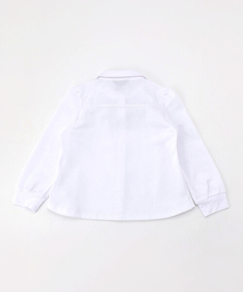 COMME CA ISM（コムサイズム）の「リボンタイ付き　長袖ブラウス(100-130cm)（シャツ/ブラウス・キッズ・ホワイト・100cm/110cm/120cm/130cm）」の6枚目の写真