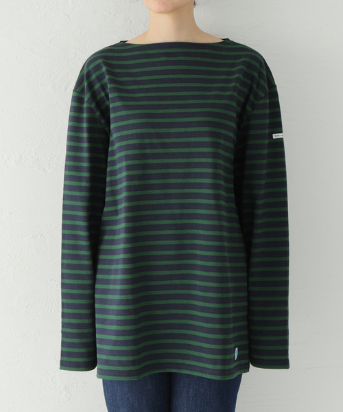 ORCIVAL（オーシバル）の「【ORCIVAL / オーシバル】COTTON LOURD：カットソー（Tシャツ/カットソー・レディース・ブラウン/ピンク/グリーン・8）」の14枚目の写真