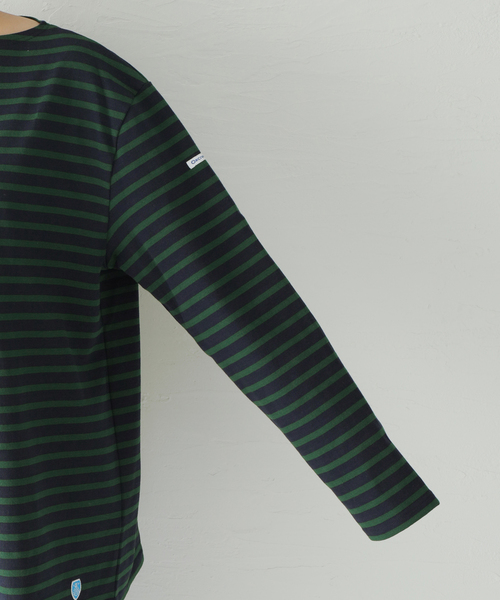 ORCIVAL（オーシバル）の「【ORCIVAL / オーシバル】COTTON LOURD：カットソー（Tシャツ/カットソー・レディース・ブラウン/ピンク/グリーン・8）」の19枚目の写真