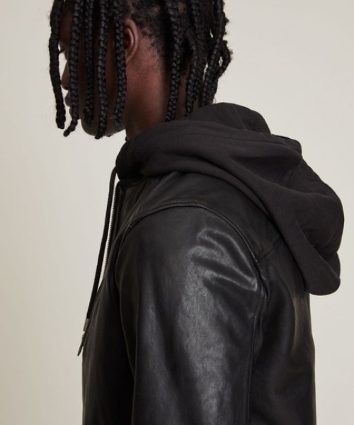 レザージャケット・コート BIKER JACKET ALLSAINTS（オールセインツ）の「ALLSAINTS HARWOOD LEATHER