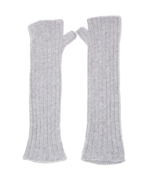 A part by（アパートバイ）の「【WILLAM BRUNTON/ウィリアムブラントン】wrist warmer/アームウォーマー（手袋・レディース・グレー系その他2/ブルー・FREE）」の3枚目の写真