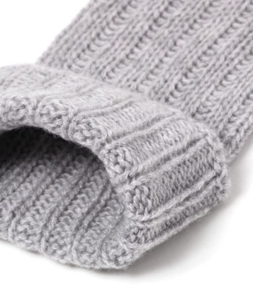 A part by（アパートバイ）の「【WILLAM BRUNTON/ウィリアムブラントン】wrist warmer/アームウォーマー（手袋・レディース・グレー系その他2/ブルー・FREE）」の7枚目の写真