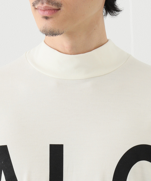 SALVAGE PUBLIC Kolepa(サルベージパブリックコレパ)の「【SALVAGE PUBLIC KOLEPA】 モックネック L/S Tシャツ(Tシャツ/カットソー・メンズ・ブラック/ホワイト系その他・MEDIUM/LARGE)」の5枚目の写真