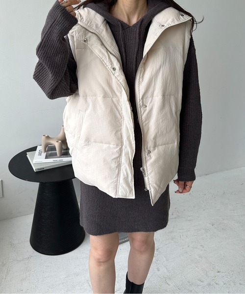 yyk☾.‎˖٭ 様　MUUET ミュエット　アイボリー タバードベスト yyk☾.‎˖٭ 様 MUUET ミュエット アイボリー タバードベスト