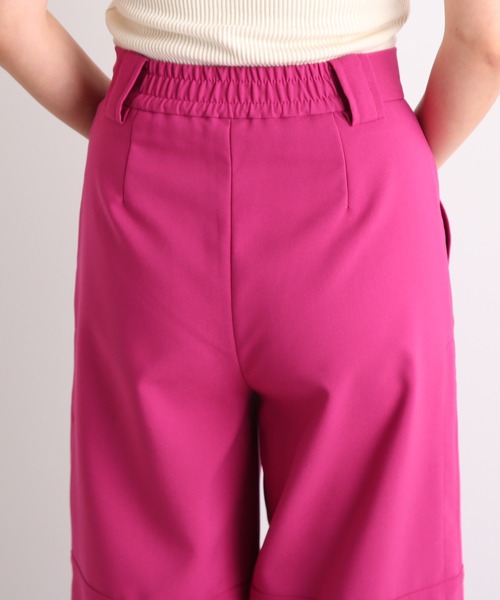 N.（N. Natural Beauty Basic）（エヌエヌナチュラルビューティーベーシック）の「◆ダブルフェイスカーゴパンツ（カーゴパンツ・レディース・オフホワイト/ネイビー/ピンク・MEDIUM）」の15枚目の写真