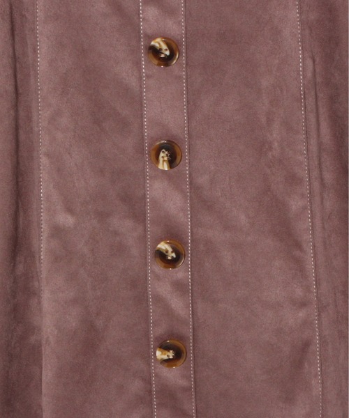 one way（ワンウェイ）の「スエポンジャンスカ（ジャンパースカート・レディース・ブラック/ベージュ/ライトブラウン・FREE）」の7枚目の写真