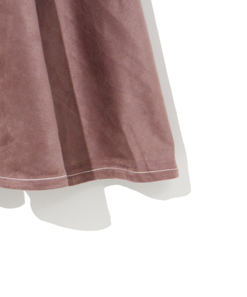 one way（ワンウェイ）の「スエポンジャンスカ（ジャンパースカート・レディース・ブラック/ベージュ/ライトブラウン・FREE）」の10枚目の写真