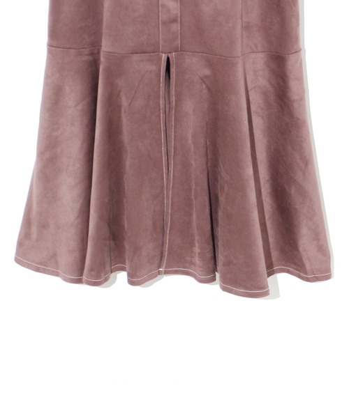 one way（ワンウェイ）の「スエポンジャンスカ（ジャンパースカート・レディース・ブラック/ベージュ/ライトブラウン・FREE）」の9枚目の写真