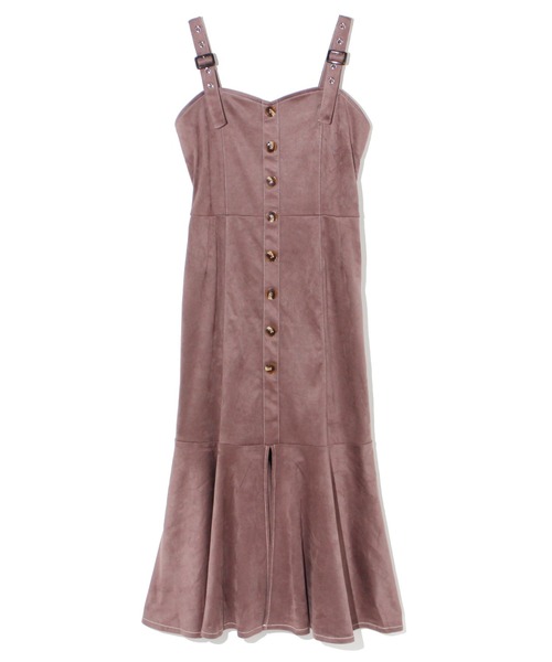 one way（ワンウェイ）の「スエポンジャンスカ（ジャンパースカート・レディース・ブラック/ベージュ/ライトブラウン・FREE）」の11枚目の写真