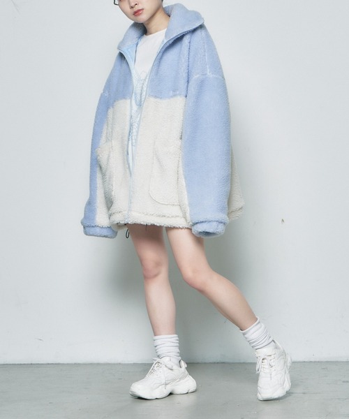 whinny もこもこパラダイス ブルゾン アウター ジャケット