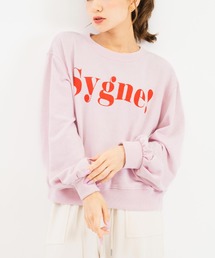 CHILLE | sygneロゴスウェットプルオーバー(スウェット)