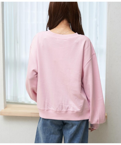 CHILLE（チル）の「sygneロゴスウェットプルオーバー（スウェット・レディース・アイボリー/グリーン/ネイビー/ピンク・FREE）」の17枚目の写真