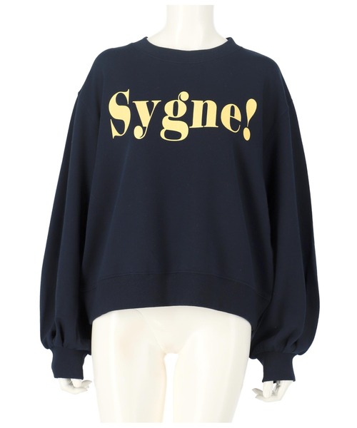 CHILLE（チル）の「sygneロゴスウェットプルオーバー（スウェット・レディース・アイボリー/グリーン/ネイビー/ピンク・FREE）」の20枚目の写真