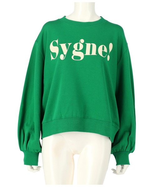 CHILLE（チル）の「sygneロゴスウェットプルオーバー（スウェット・レディース・アイボリー/グリーン/ネイビー/ピンク・FREE）」の21枚目の写真